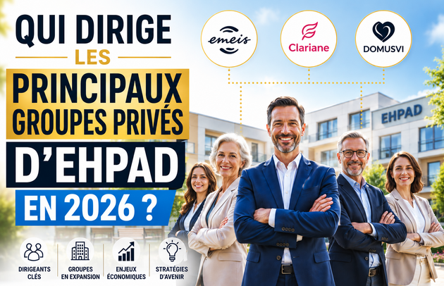 Qui dirige les principaux groupes d'EHPAD privés en 2026 ?